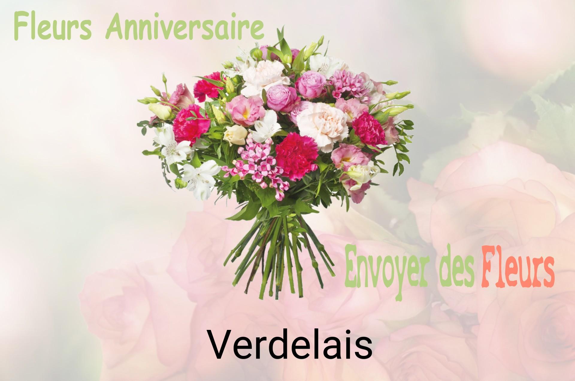 Bouquet de fleurs d’anniversaire livré à Verdelais