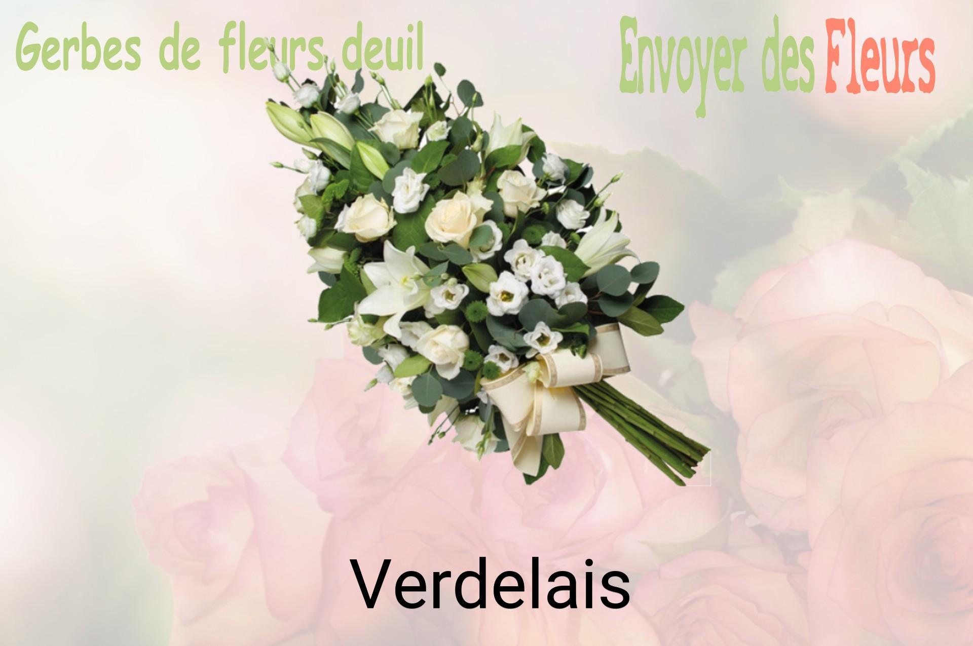 Gerbe de fleurs de deuil livrée à Verdelais